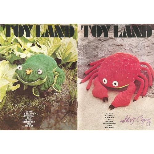 Knit/Crochet Pattern Booklet Toyland #233