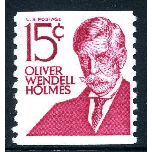 USA 1965/1968 Oliver Wendell Holmes (coil), 15c, Scott 1305e, MNH