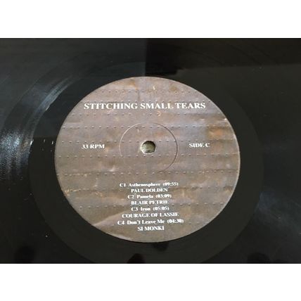 STITCHING SMALL TEARS "A VANCOUVER ELECTRONIC MUSIC COMPILATION" DOUBLE VINYL !!