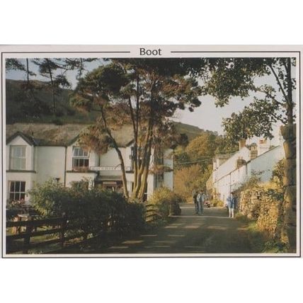 Boot Cumbria Village Walking Holidays Trips Eskdale Railway Postcard