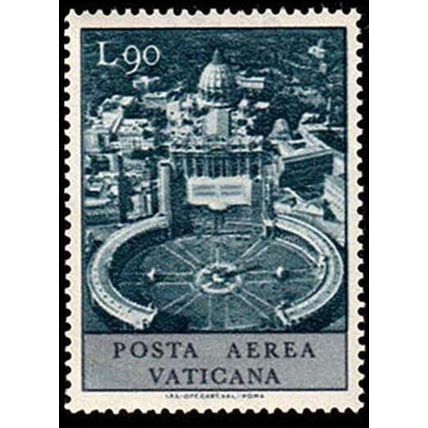 Vatican 1967 Airmail 90L MNH Stamp
