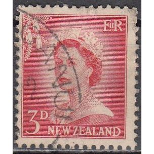 New Zealand 1955 Michel 357 O Cote (2005) 0.25 Euro Reine Elizabeth II