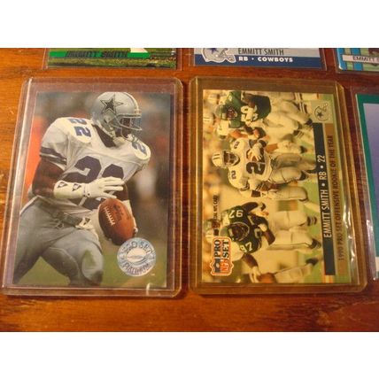 1990-1993, 6-Premium Cards, EMMITT SMITH, Cowboys