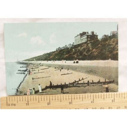 vintage postcard The Promenade, Dovercourt