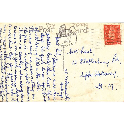 Eversfield Place Hastings & St Leonards on Sea Sussex Postcard (SX75999)