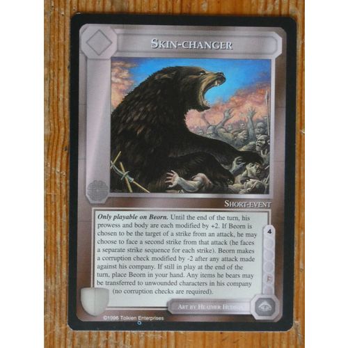 Middle Earth CCG : 'Skin-Changer' (Dragons) Limited Rare