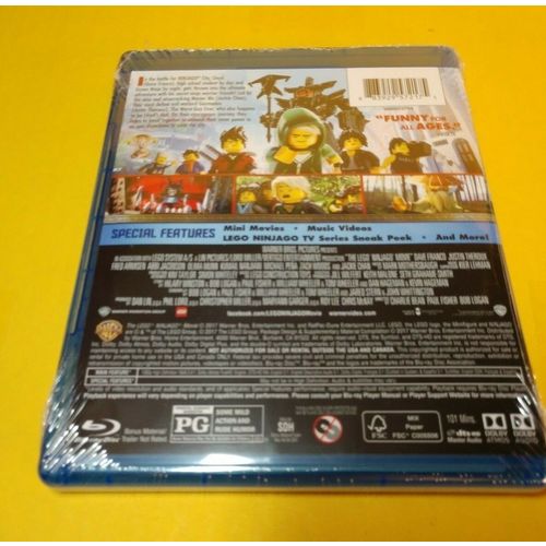 The LEGO NINJAGO Movie (Blu-ray) Brand NEW - Free Shipping with Tracking