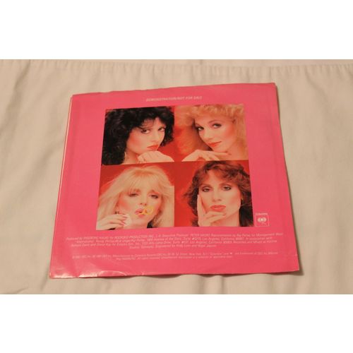 The Pinups Promo 45 & Picture Sleeve-SONG ON THE RADIO STEREO