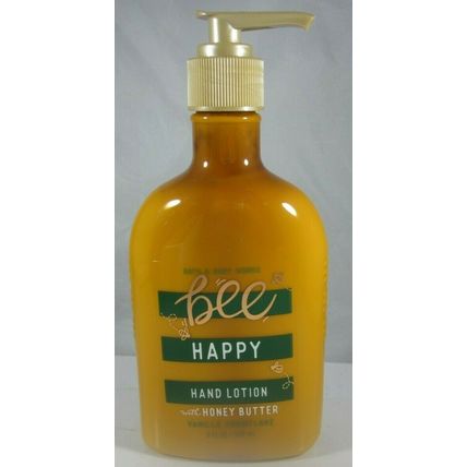 Bath & Body Works Hand Lotion 8 oz Honey Butter Bee Happy Vanilla Snowflake
