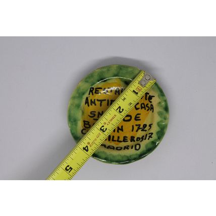 VTG Ashtray Travel Destination Souvenir Antigua Casa Madrid Pottery Hand Made