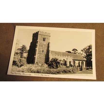 Essex Postcard - The Parish Church, East Mersea - Nr Colchester