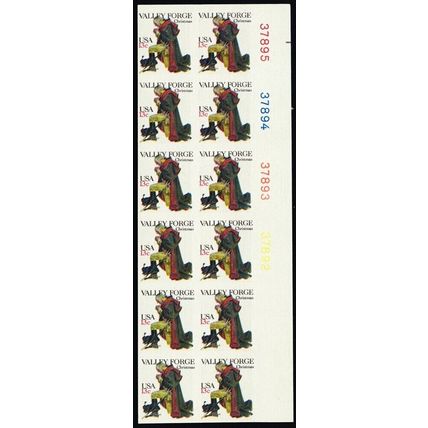 1729a, MNH 15¢ Imperforate Plate Block of 12 Stamps Error * Stuart Katz
