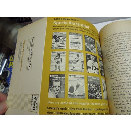 MACO BASEBALL Sportsman Series Magazine Willy Mays on Cover 1966