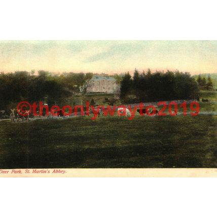 Deer Park, St Martins Abbey, Nr Perth,Torbet, Balbeggie V Rare Postcard