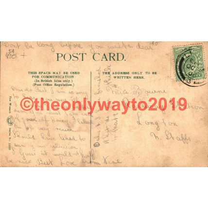 Brook, Somersby, Lincs, Rare Wrench Postcard 1906