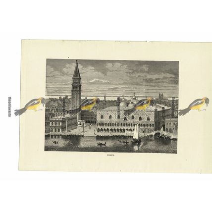 Venice, Italy, Book Illustration (Print), 1880