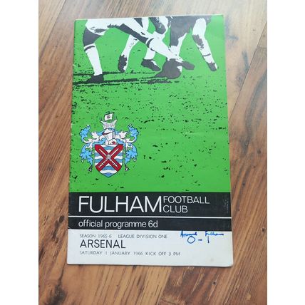Collection of 5 x Arsenal 1960's Home and Aways - All listed ** FREE P&P **