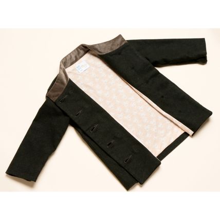 Mose Baby Kids Formal Smart Dark Green Pea Over Coat Brand New RRP £45