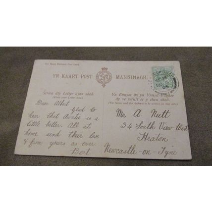 1905 fr Manx National Postcard - Sulby Bridge, Isle of Man