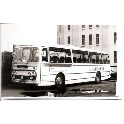 Black & White Photograph of Western Welsh Omnibus Co. Ltd. - LUH 168F