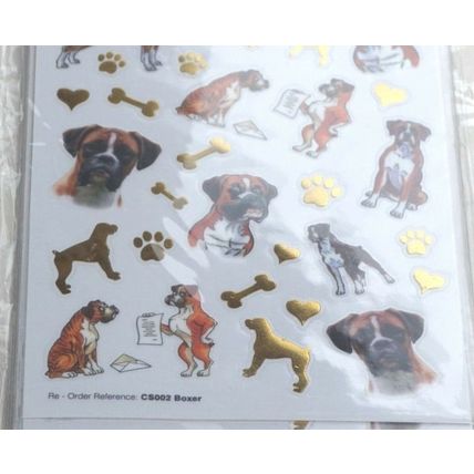 Dog breed craft stickers many breeds available 29 designs peel and stick