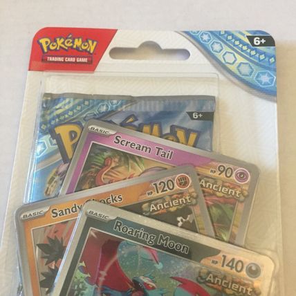 New Pokemon Scarlet & Violet Stellar Crown Roaring Moon & Iron Thornes Blister