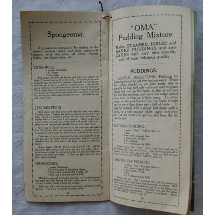 Recipes for OMA Food Products, 30th edition