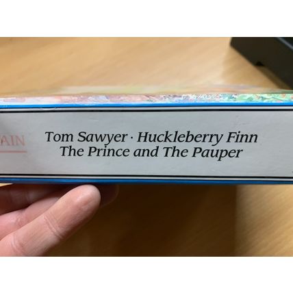 1978 MARK TWAIN "TOM SAWYER/HUCK FINN/PRINCE PAUPER" ILLUSTRATED HB BOOK (P4)