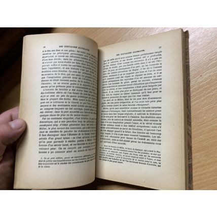 RARE* MADAME DE STAEL DE L'ALLEMAGNE VOLUME 2 FRENCH ANTIQUE BOOK (P3)