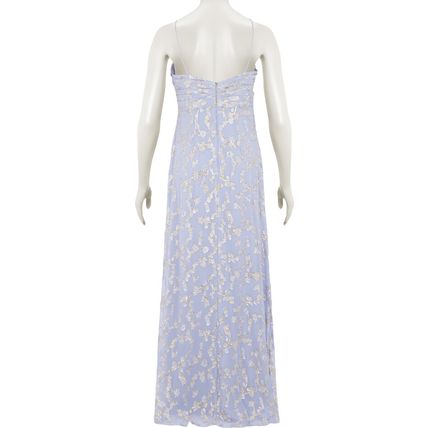 AIDAN MATTOX Floral Silk Blend Dress BNWT