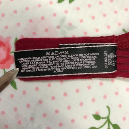 Victoria’s Secret Very Sexy Lace Bralette Halter Bra Burgundy Wine Sz Large