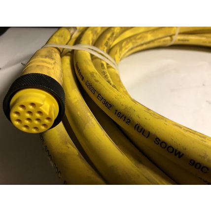 LUMBERG ROBOTIC Ll8825 SOO CABLE ASSEMBLY CORDSET RK 120M-1204/65FT #700 9934,EX