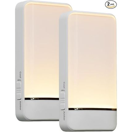 Dawnrise LED Adjustable Night Lights Plug into Wall, Motion Sensor Night Light