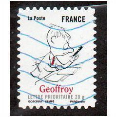 FRA 2009 (56c) 'SOURIRES -GEOFFROY' FINE USED (EBID11107)