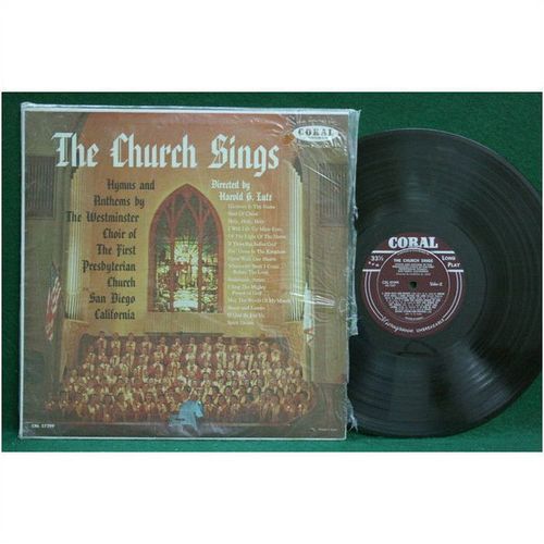 Westminster Choir, First Presbyterian, San Diego - Church Sings - CRL 57299 - EX