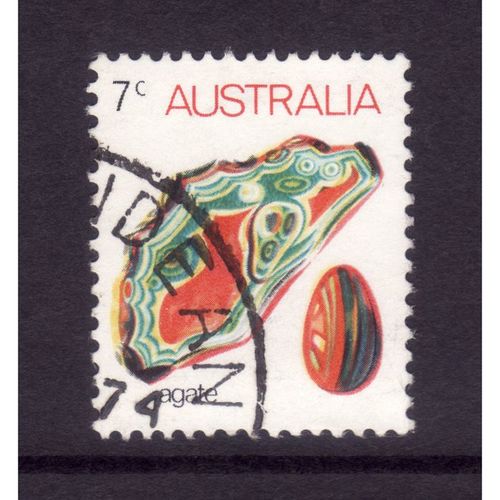 AUSTRALIA 1973 SG550 7c AGATE FINE USED#2