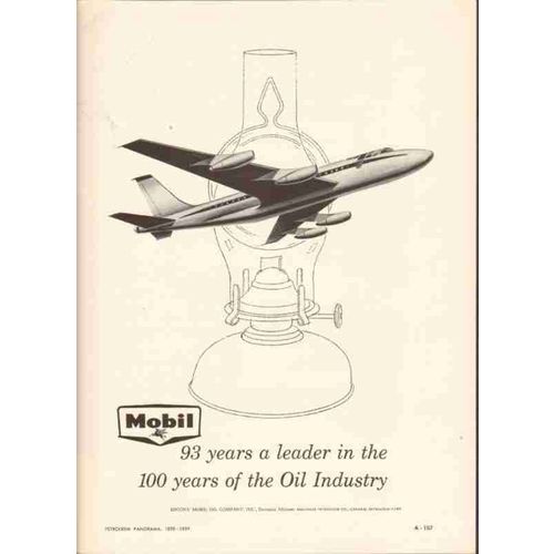 socony mobil oil company 1959 petroleum gas leader vintage ad