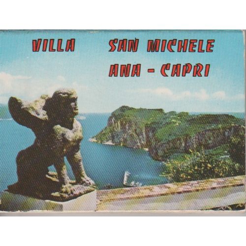 Photo set of Villa San Michele Capri circa 1960 with 14 images see my others