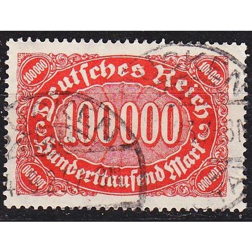 GERMANY REICH [1922] MiNr 0257 ( O/used )