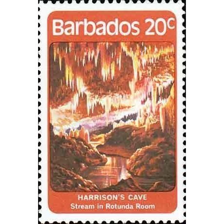 Barbados 1981 Harrisons Cave 20c Unmounted Mint MNH SG 690 Sc 560 stamp Rotunda