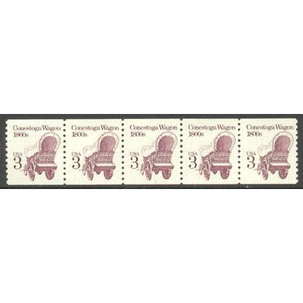 2252 3c Conestoga Wagon Fine MNH Dry Gum PNC 1/5 P0964