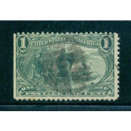 Used 285 1c Marquette on the Mississippi Average Plus C0171
