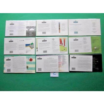1994 A YEAR SET OF NINE COMMEMORATIVE PRESENTATION PACKS. ( C ). #01681