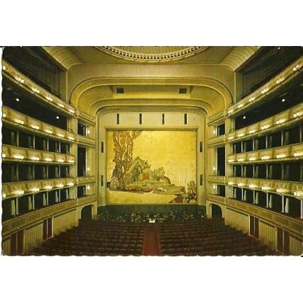 VIENNA (Austria) STAATSOPER THEATRE Interior Postcard (Pietsch 51395)
