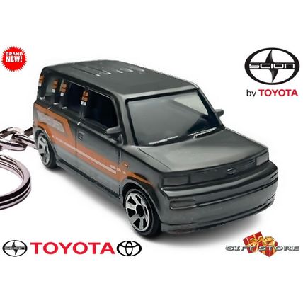 RARE KEYCHAIN GREY SCION XB TOYOTA BB CUSTOM Ltd Ed.