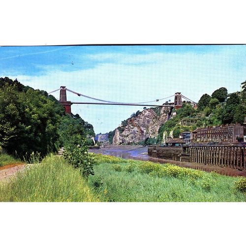 Colour Post Card - Clifton Suspension Bridge Bristol