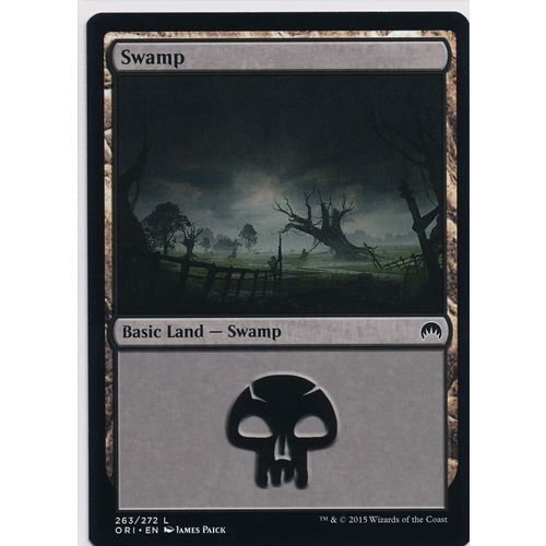 Magic the Gathering MTG Origins 263/272 Swamp