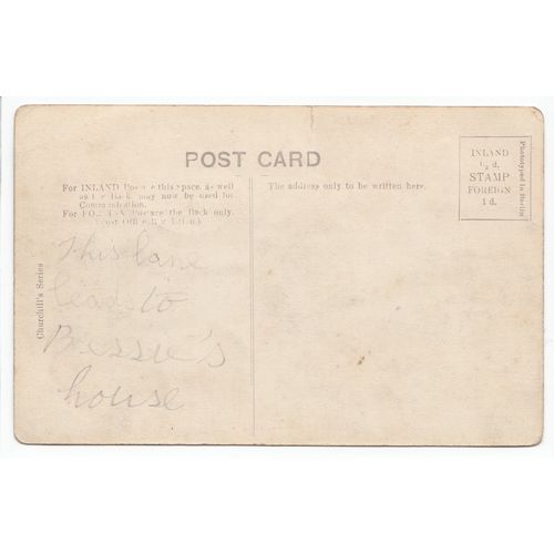 Witheridge Postcard North Devon H Churchill's Series