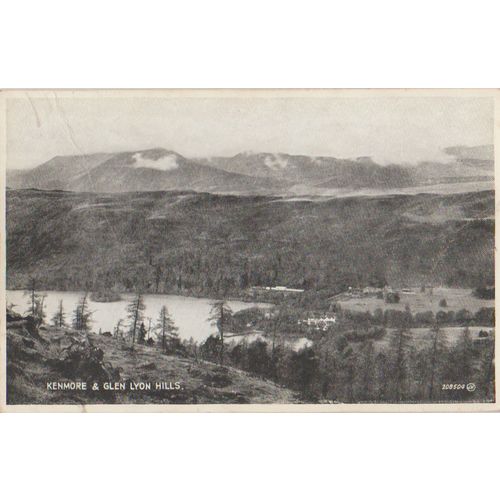 GB 1943 Kenmore & Glen Lyon Hills by Valentines nice stamp see other listings