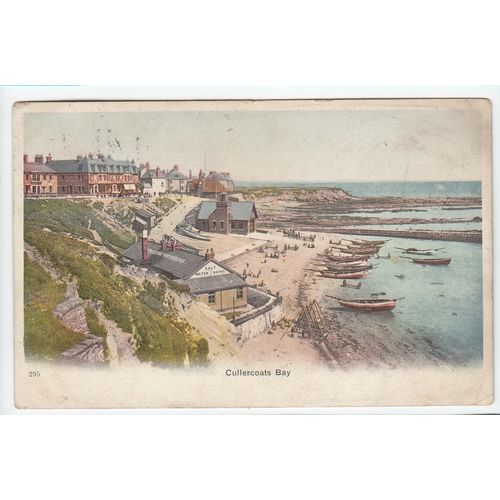 Cullercoats Bay Postcard 1904 Northumberland 295
